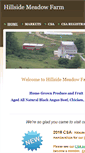 Mobile Screenshot of hillsidemeadowfarm.com